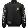 Ed Hardy Mens Dragon-Head-Deh Bomber Jacket
