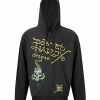 Ed Hardy Mens Eye Ball Zip Through Hoodie