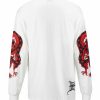 Ed Hardy Mens Red-Dragon Long Sleeve T-Shirt