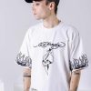 Ed Hardy Uni Skull-Rose Twill Front Mesh Trucker Cap