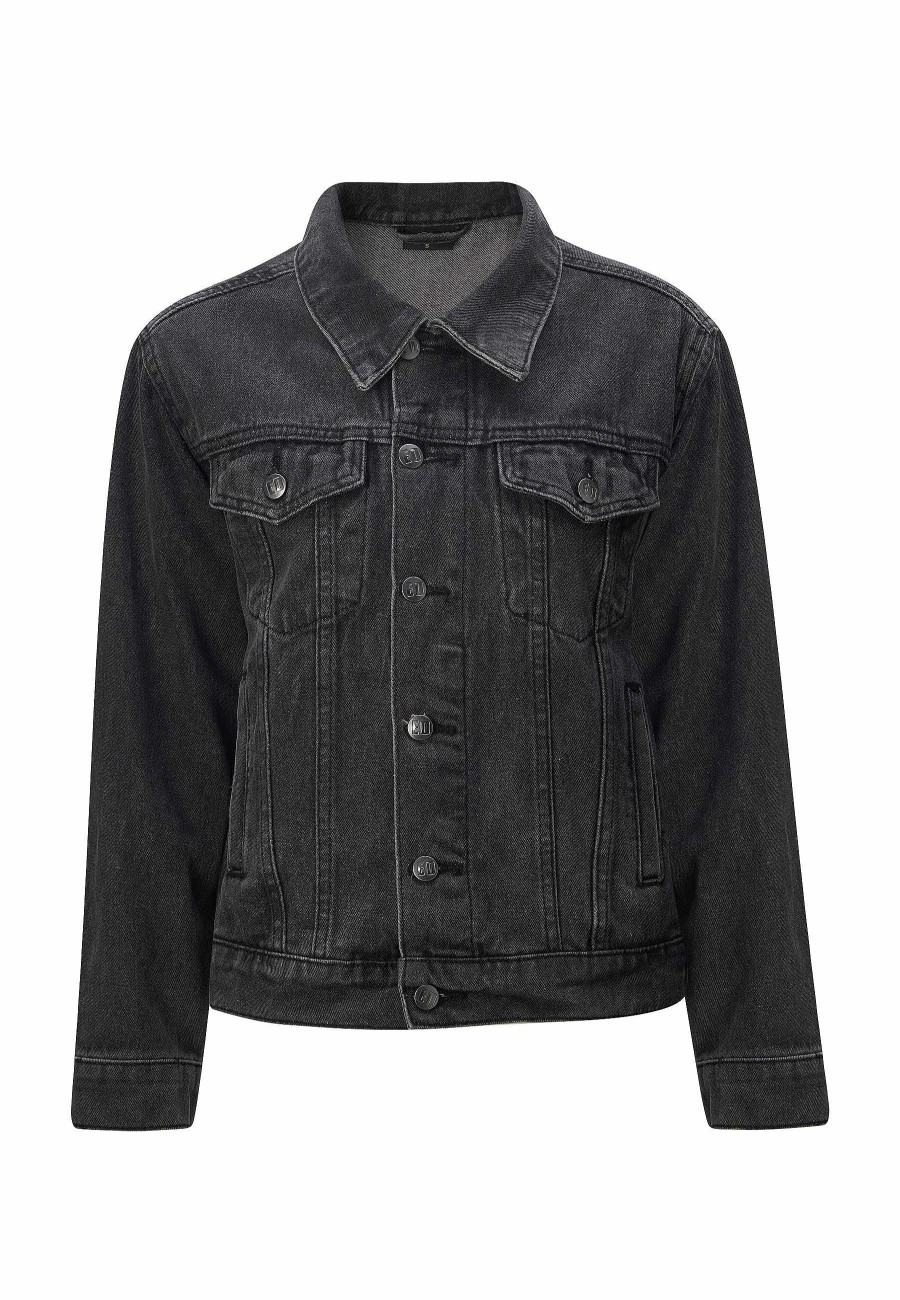 Ed Hardy Womens Born-Wild Denim Jacket