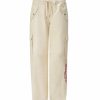 Ed Hardy Womens True To My Love Cargo Pants Trousers