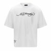 Ed Hardy Mens Dragons-Back Tonal T-Shirt