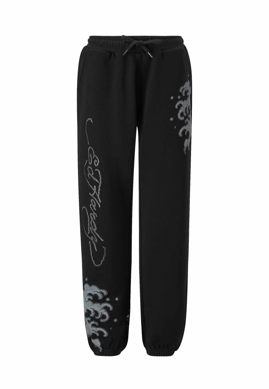 Ed Hardy Womens Koi-Fishing Sweat Jogger