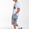 Ed Hardy Mens True Till Death Denim Jorts Shorts