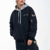 Ed Hardy Mens Tonal Double Venom Ma1 Bomber Jacket
