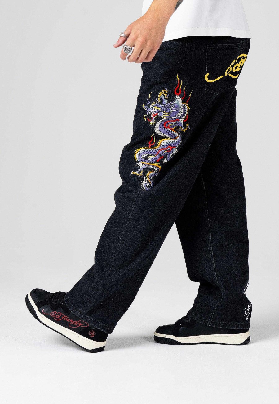 Ed Hardy Mens Laserflip Low - Logo