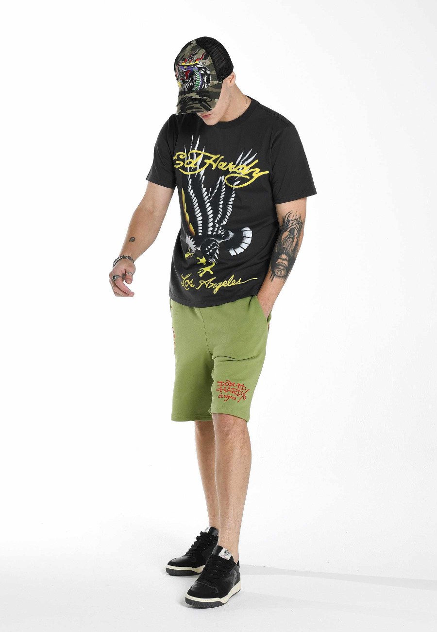 Ed Hardy Mens Glide-Eagle T-Shirt