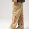 Ed Hardy Mens Jungle Tiger Cargo Pants Trousers