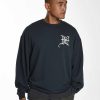 Ed Hardy Mens Slow-Love Graphic Crew Neck Sweatshirt
