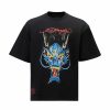 Ed Hardy Mens Blue-Dragon Oversize T-Shirt
