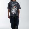 Ed Hardy Mens Eagle-Skull-Back Relaxed T-Shirt