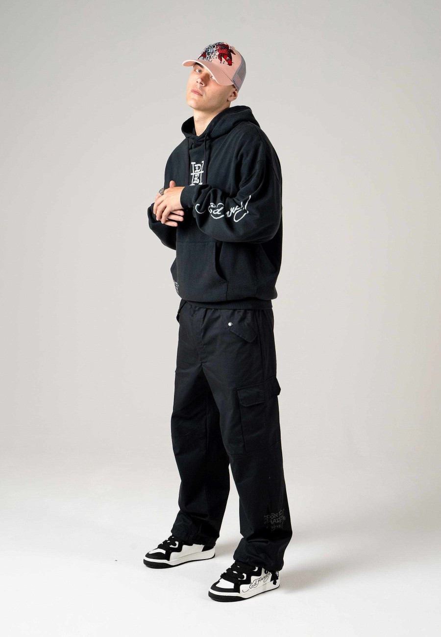 Ed Hardy Mens Eagle Swoop Cargo Pants Trousers