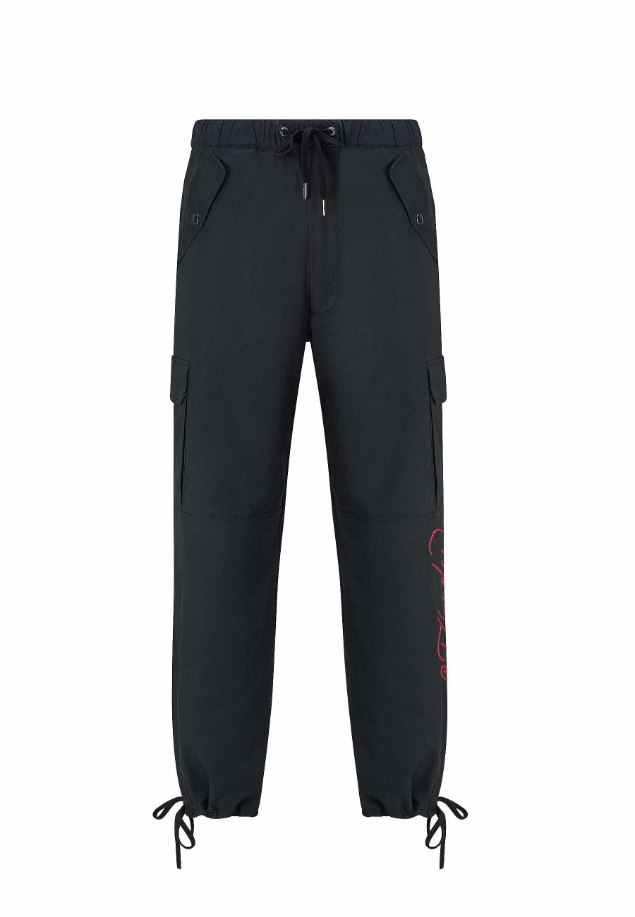 Ed Hardy Mens Destiny Skull Wings Cargo Pants Trousers