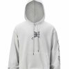 Ed Hardy Mens Nu-Dragon Back Hooded Jumper