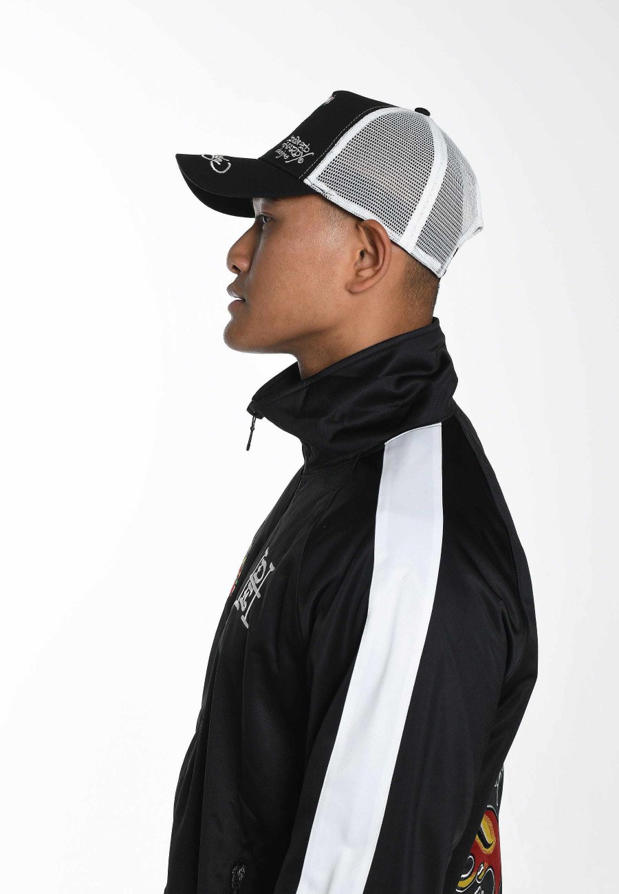 Ed Hardy Uni Blushing-Koi Twill Front Mesh Trucker