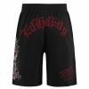 Ed Hardy Mens Panther & Roses Sweat Shorts