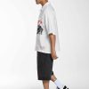 Ed Hardy Mens Battle Dragon Denim Jorts Shorts