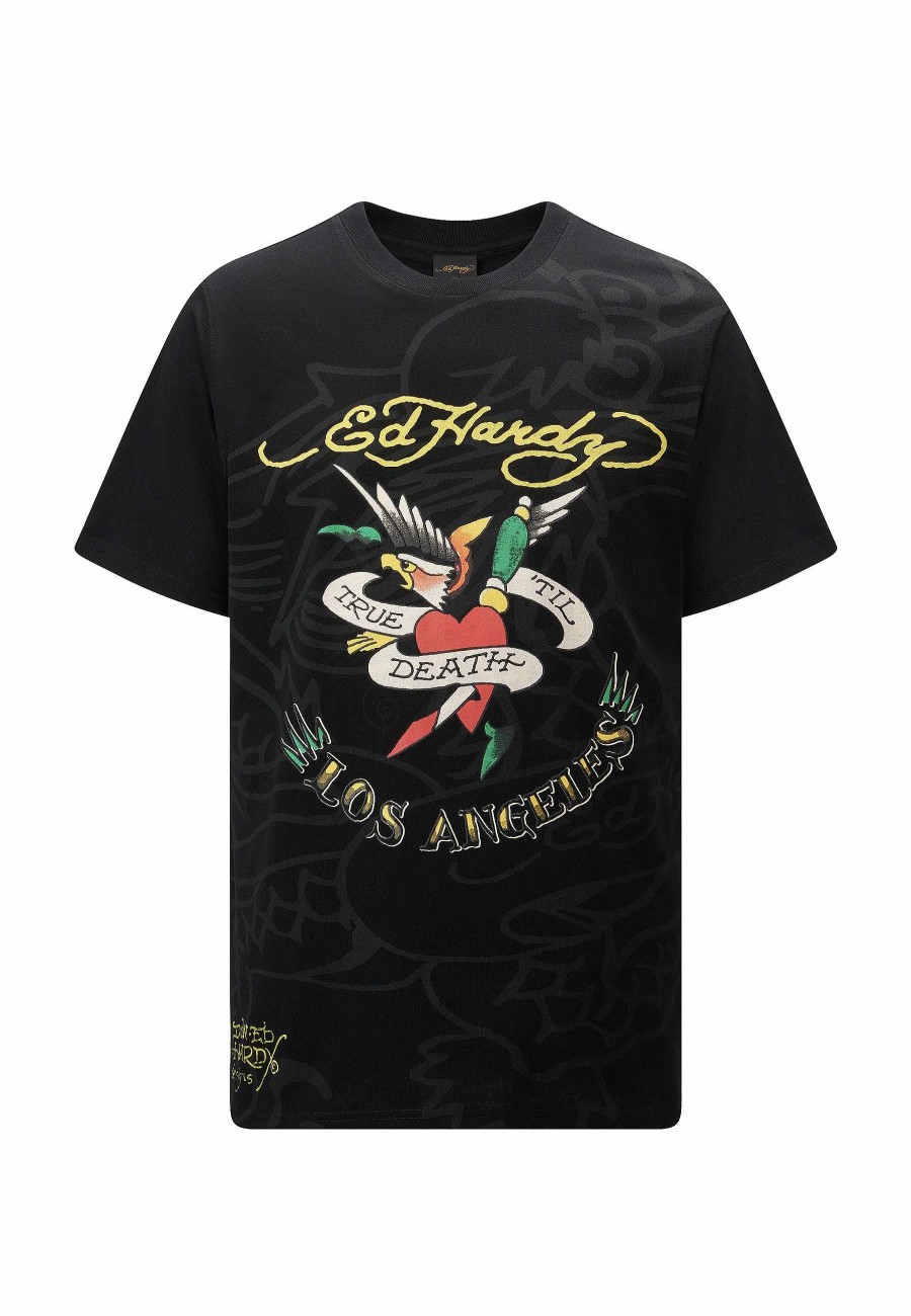 Ed Hardy Mens True-Till-La T-Shirt