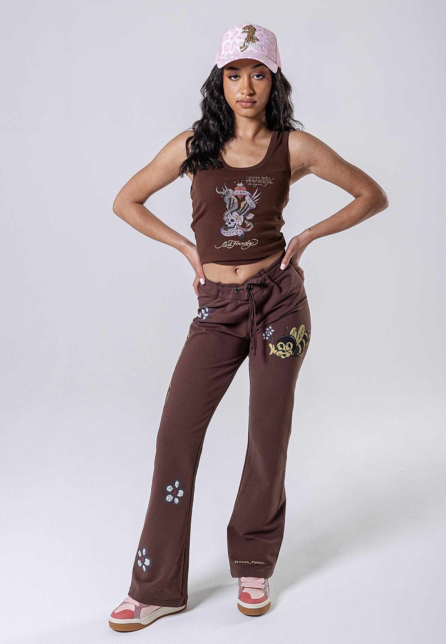 Ed Hardy Womens New York City Cropped Vest