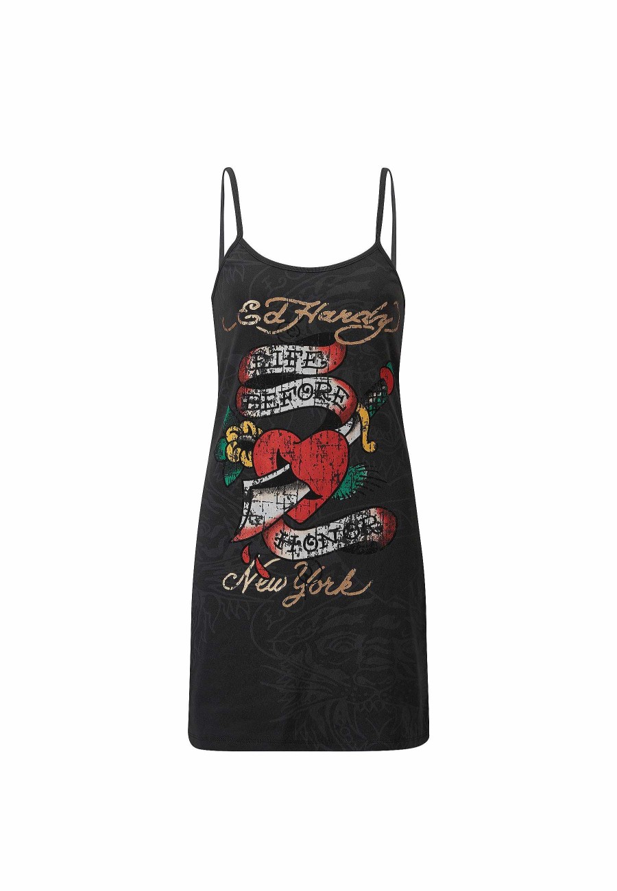Ed Hardy Womens Life-Before Mini Dress