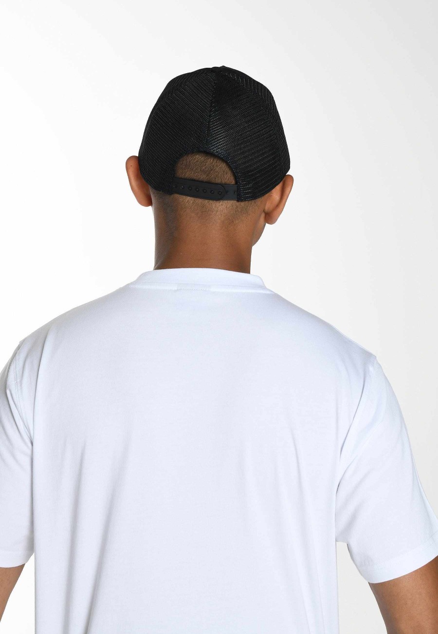 Ed Hardy Uni Skull-Blossom Twill Front Mesh Trucker