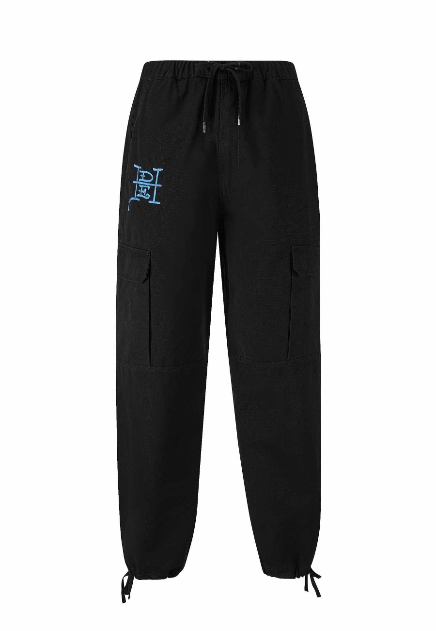 Ed Hardy Mens Eagle Snake Battle Ripstop Woven Cargo Pants Trousers