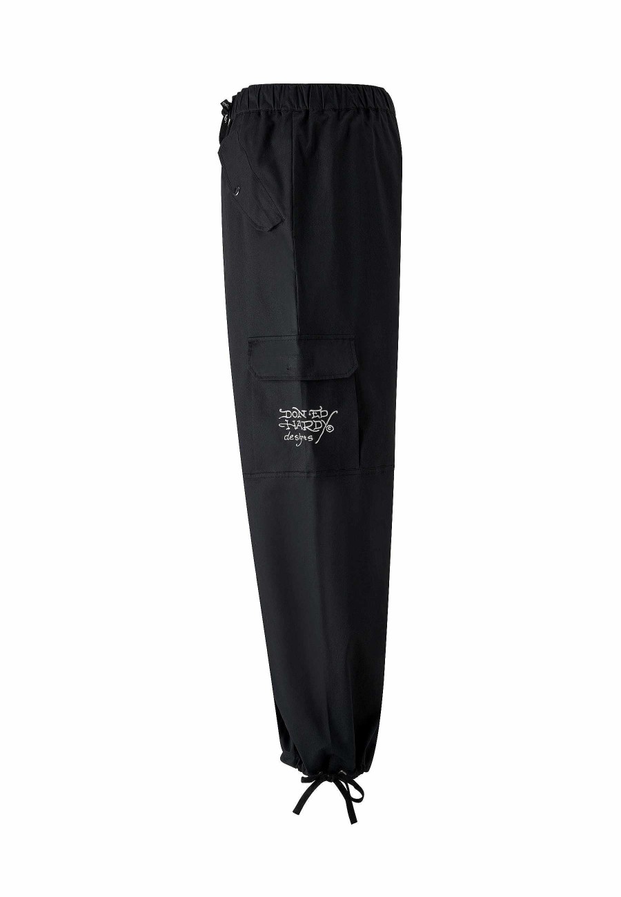 Ed Hardy Mens Venom-Flames Woven Combat