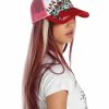 Ed Hardy Uni Skull-Blossom Twill Front Mesh Trucker Cap