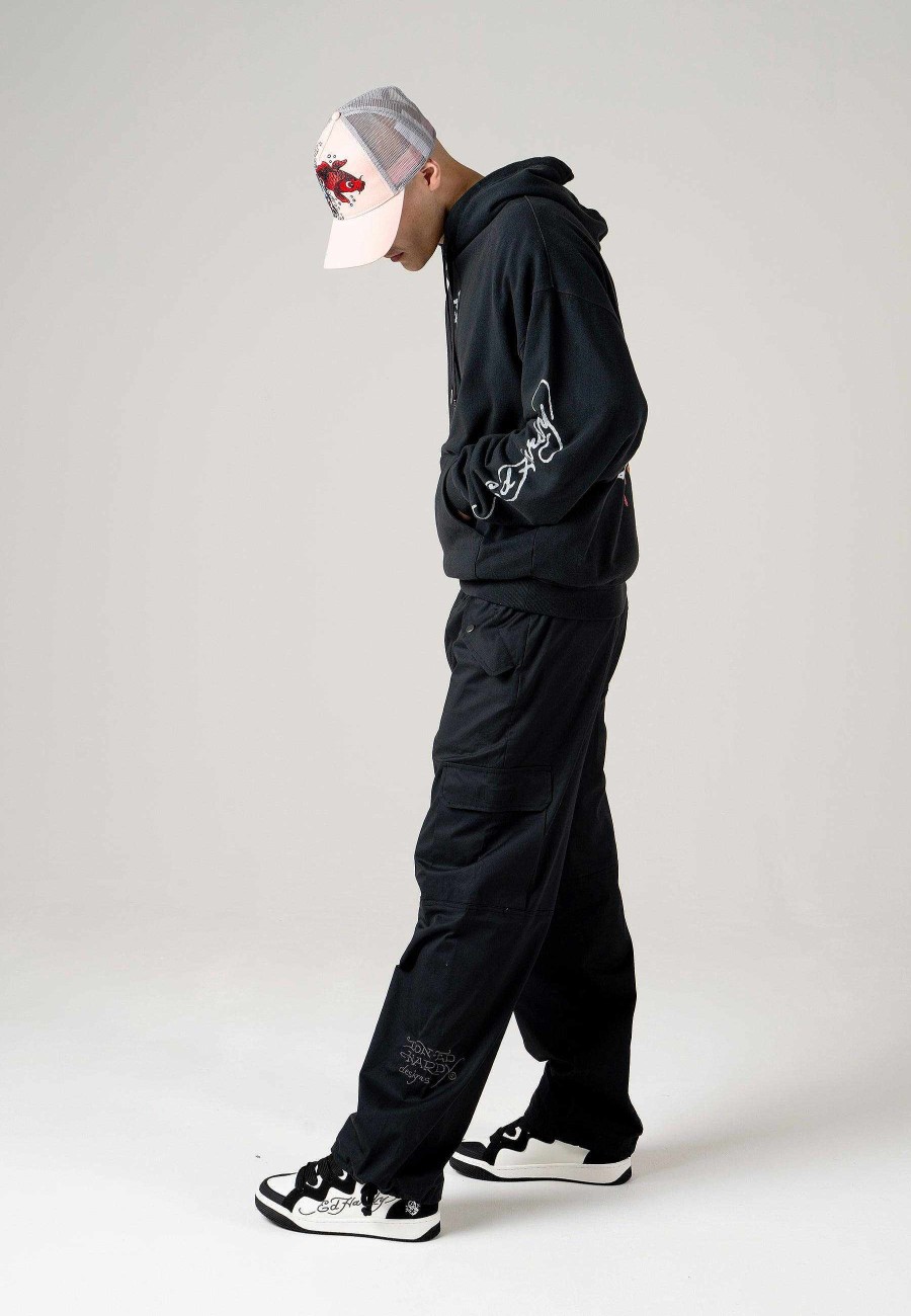 Ed Hardy Mens Eagle Swoop Cargo Pants Trousers